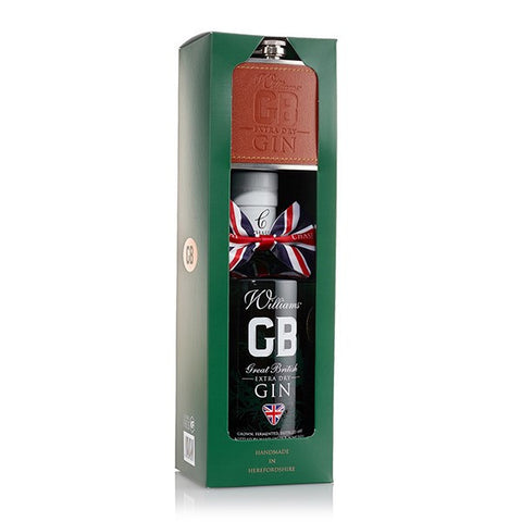 Williams GB Gin with Hipflask 70cl