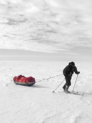 Signed Race Against Time Polar Expedition Chase Vodka 70cl